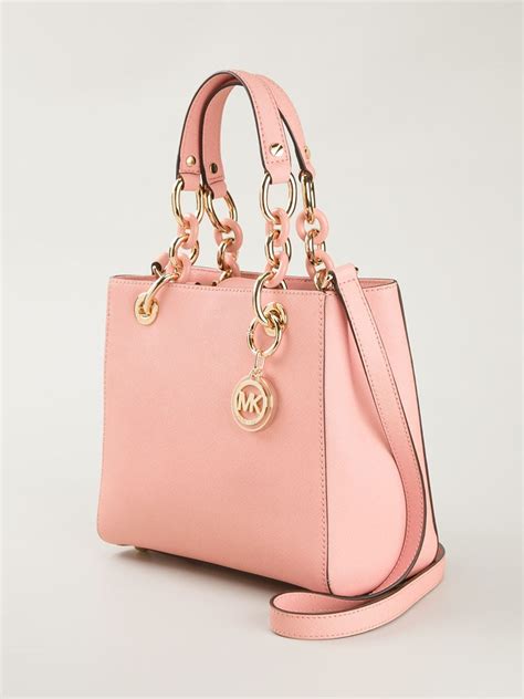 michael kors pink tota|Michael Kors handbags pink tote.